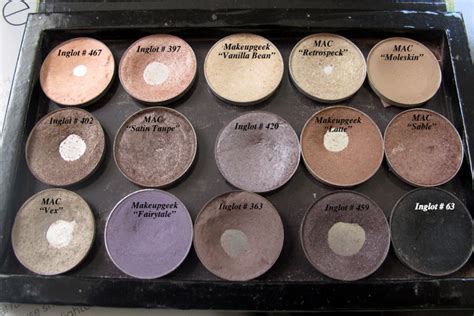 mac single eyeshadow pan.